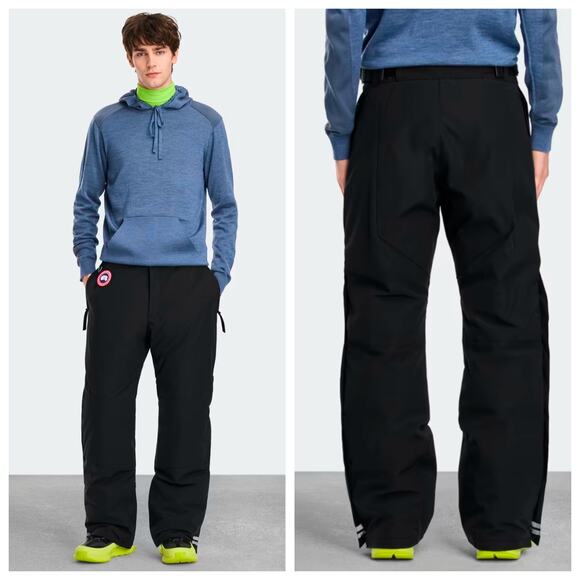 Canada Goose Arctic Down Snow Pants Men’s 2XL Waterproof Nylon Reflective Trim - Picture 1 of 6